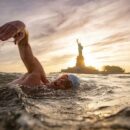 UNEP oceans advocate Lewis Pugh on epic Hudson swim to highlight importance of river health
