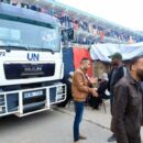 Gaza: Vital aid reaches shattered north as halt to fighting enters fourth day