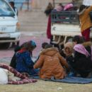 Aid trucks deliver food to northwest Syria