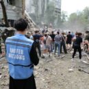 Outrage as Russian overnight attacks on Ukraine cities kill at least nine civilians
