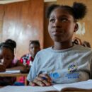 ‘Do not give up on children:’ Displaced by violence, a Haitian girl finds hope at school