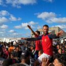 Borrowed boots, borrowed joy: Football thrives in Gaza camps