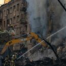 Massive Russian strike on Kyiv: ‘I hope my friends are alive’